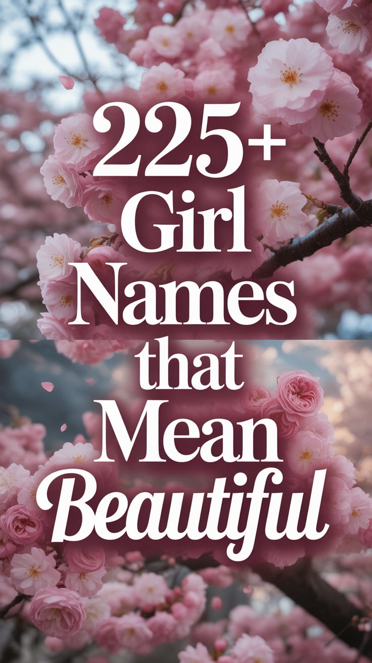 Girl Names That Mean Beautiful