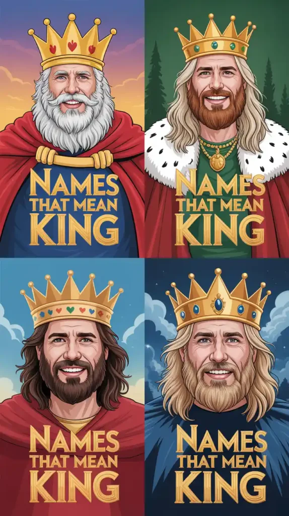 Names That Mean King 