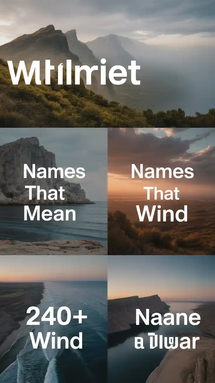 Names That Mean Wind