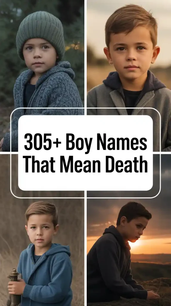 Boy Names That Mean Death