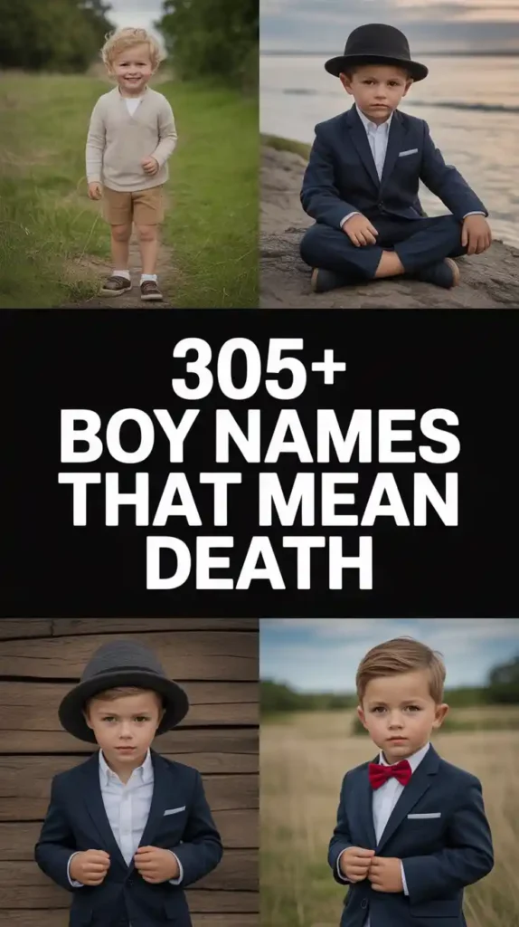 Boy Names That Mean Death