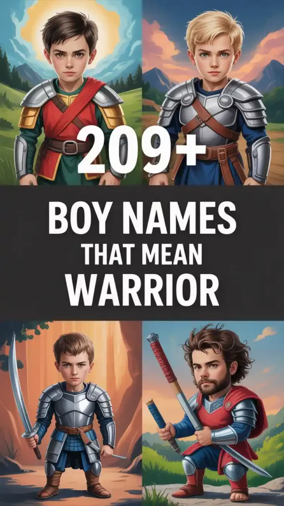 Boy Names That Mean Warrior