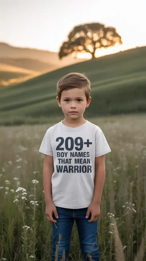 Boy Names That Mean Warrior