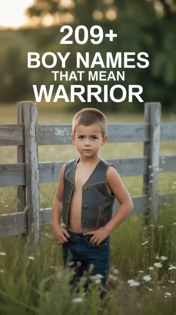 Boy Names That Mean Warrior