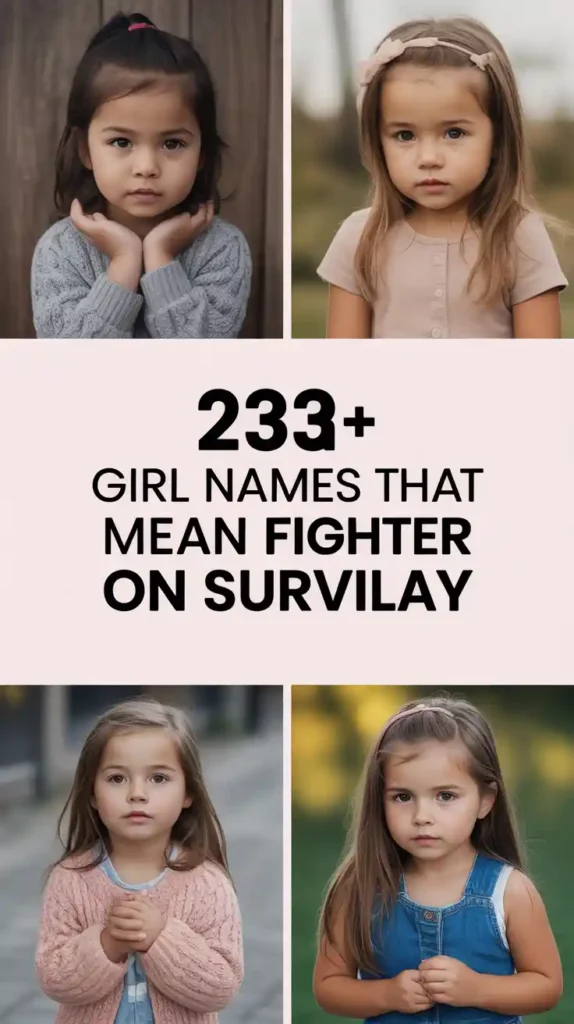 Girl Names That Mean Fighter or Survivor