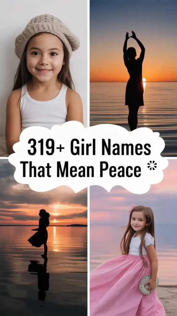 Girl Names That Mean Peace