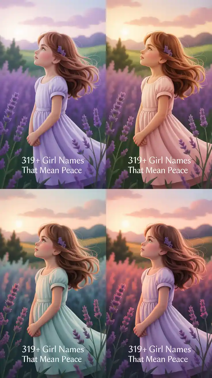Girl Names That Mean Peace