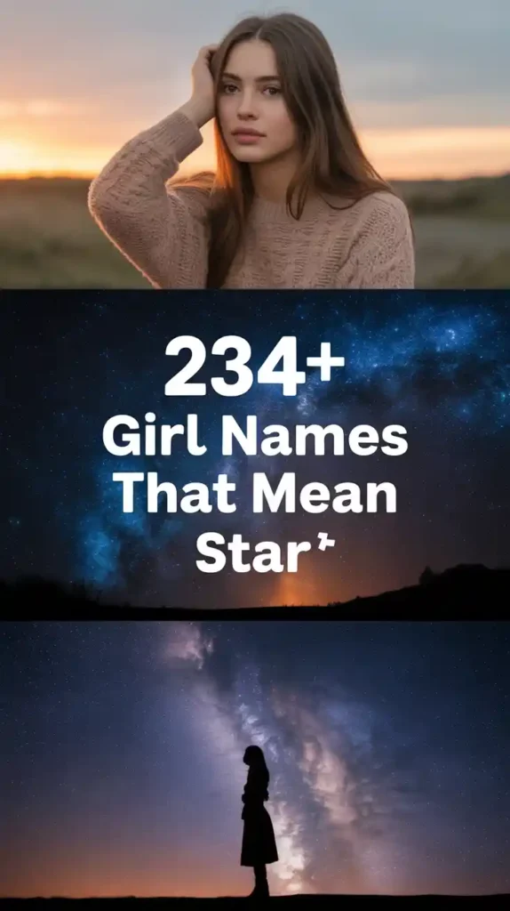 Girl Names That Mean Star