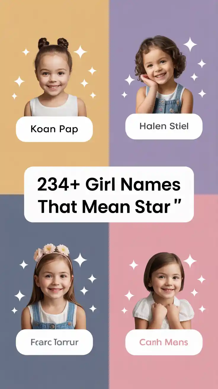 Girl Names That Mean Star