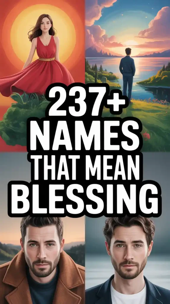 Names That Mean Blessing