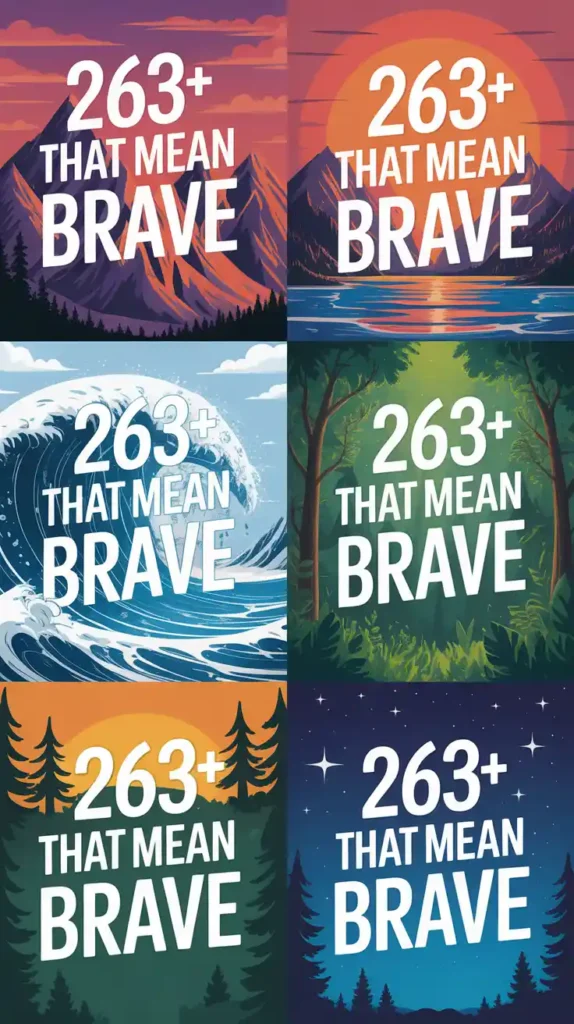 Names That Mean Brave