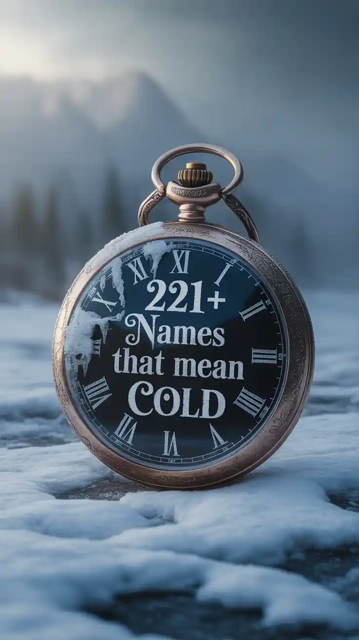 Names That Mean Cold