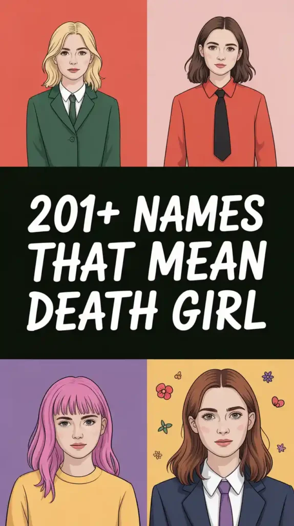 Names That Mean Death Girl
