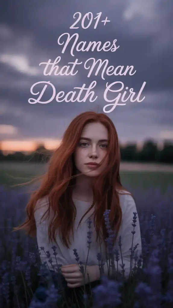 Names That Mean Death Girl