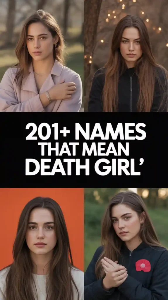 Names That Mean Death Girl