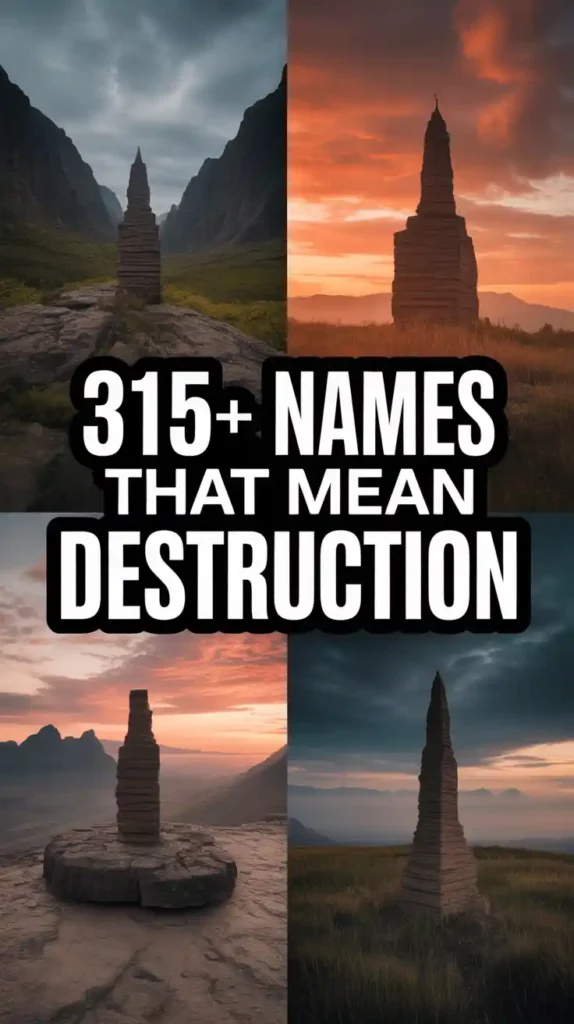 Names That Mean Destruction