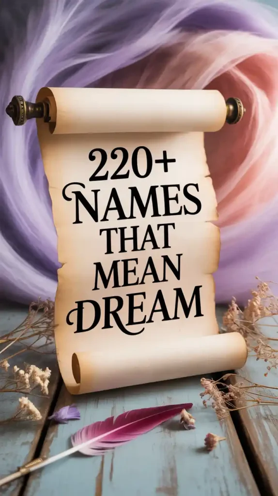 Names That Mean Dream