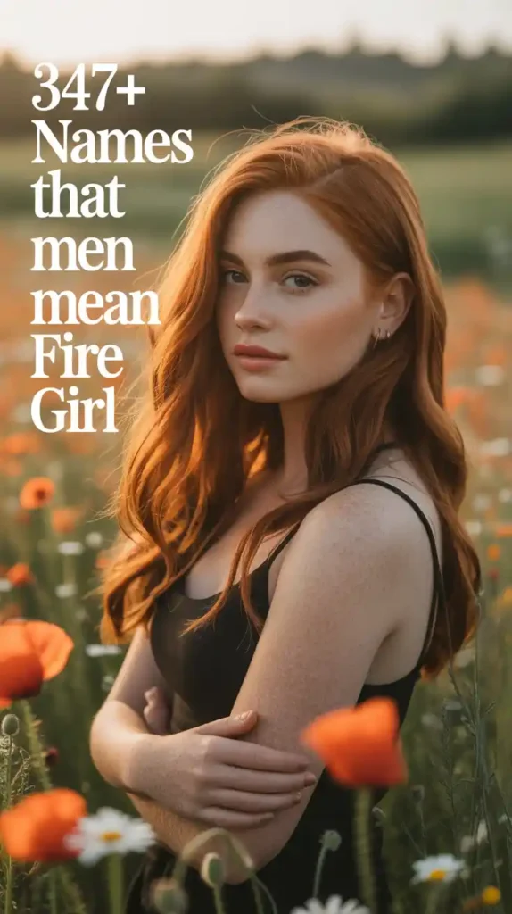 Names That Mean Fire Girl