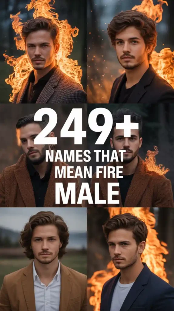 Names That Mean Fire Male