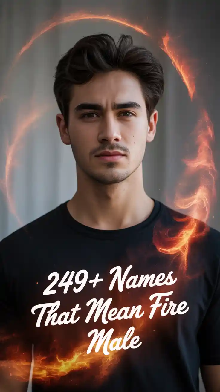 Names That Mean Fire Male