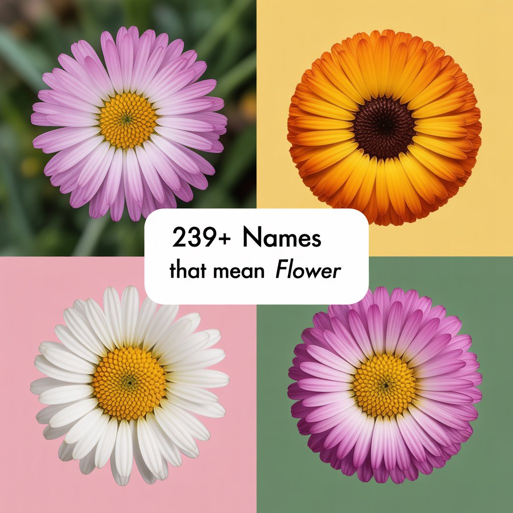 Names That Mean Flower