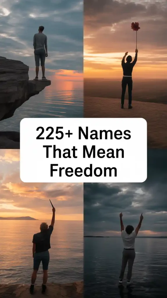 Names That Mean Freedom