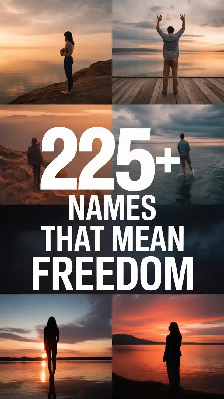 Names That Mean Freedom