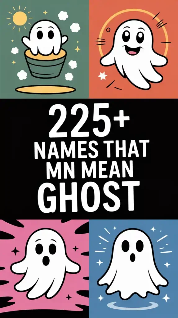 Names That Mean Ghost