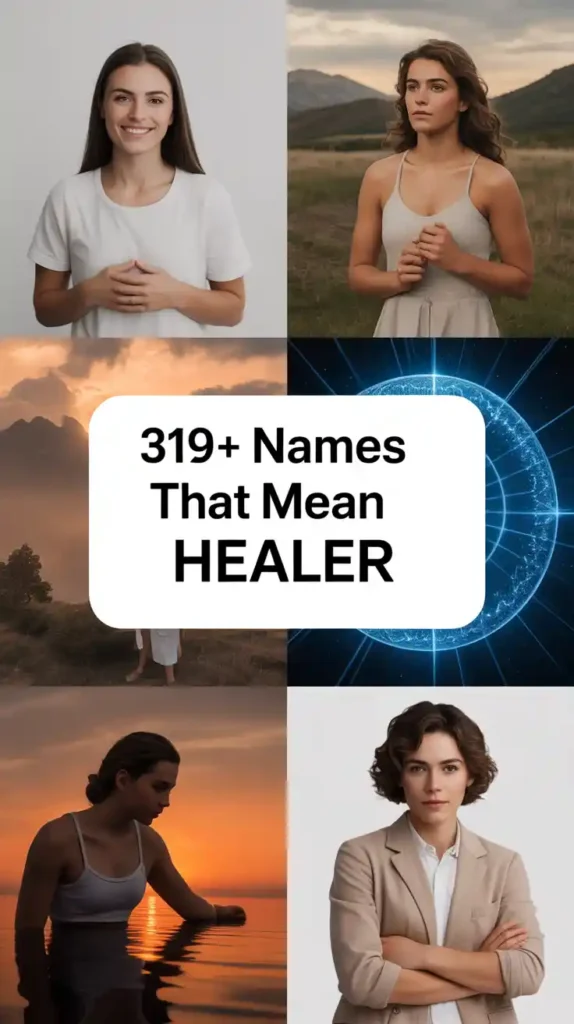 Names That Mean Healer