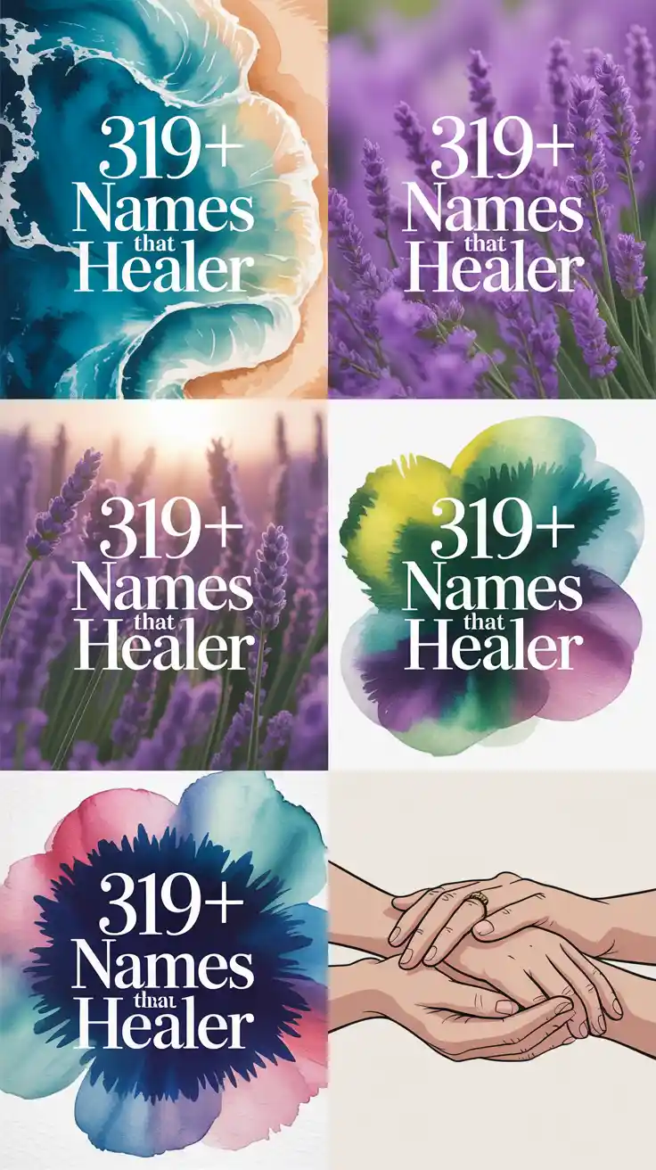 Names That Mean Healer
