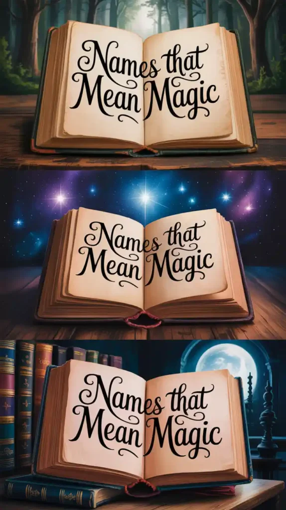 Names That Mean Magic 