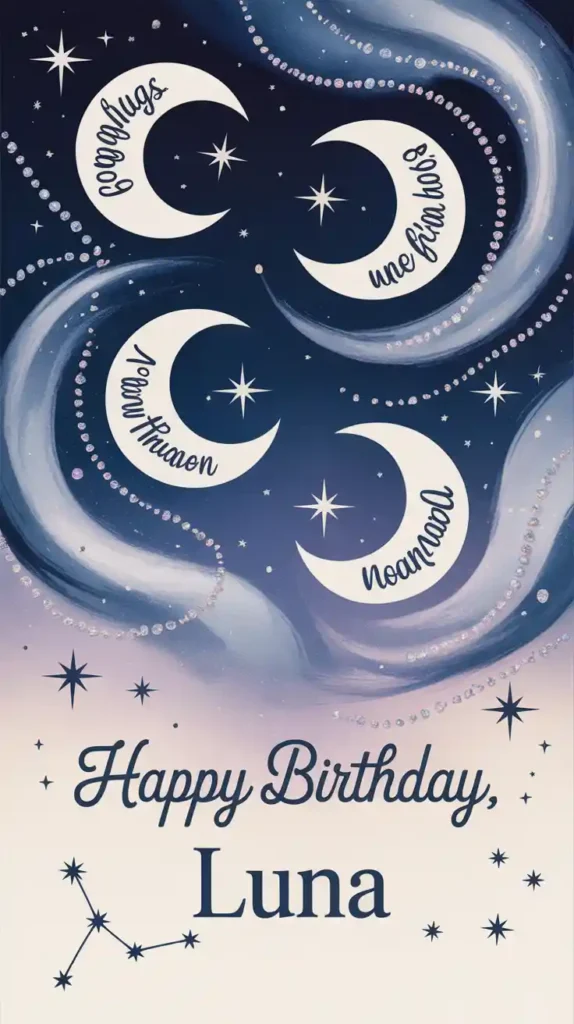 Names That Mean Moon for Girl