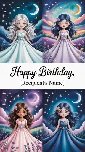 Names That Mean Moon for Girl