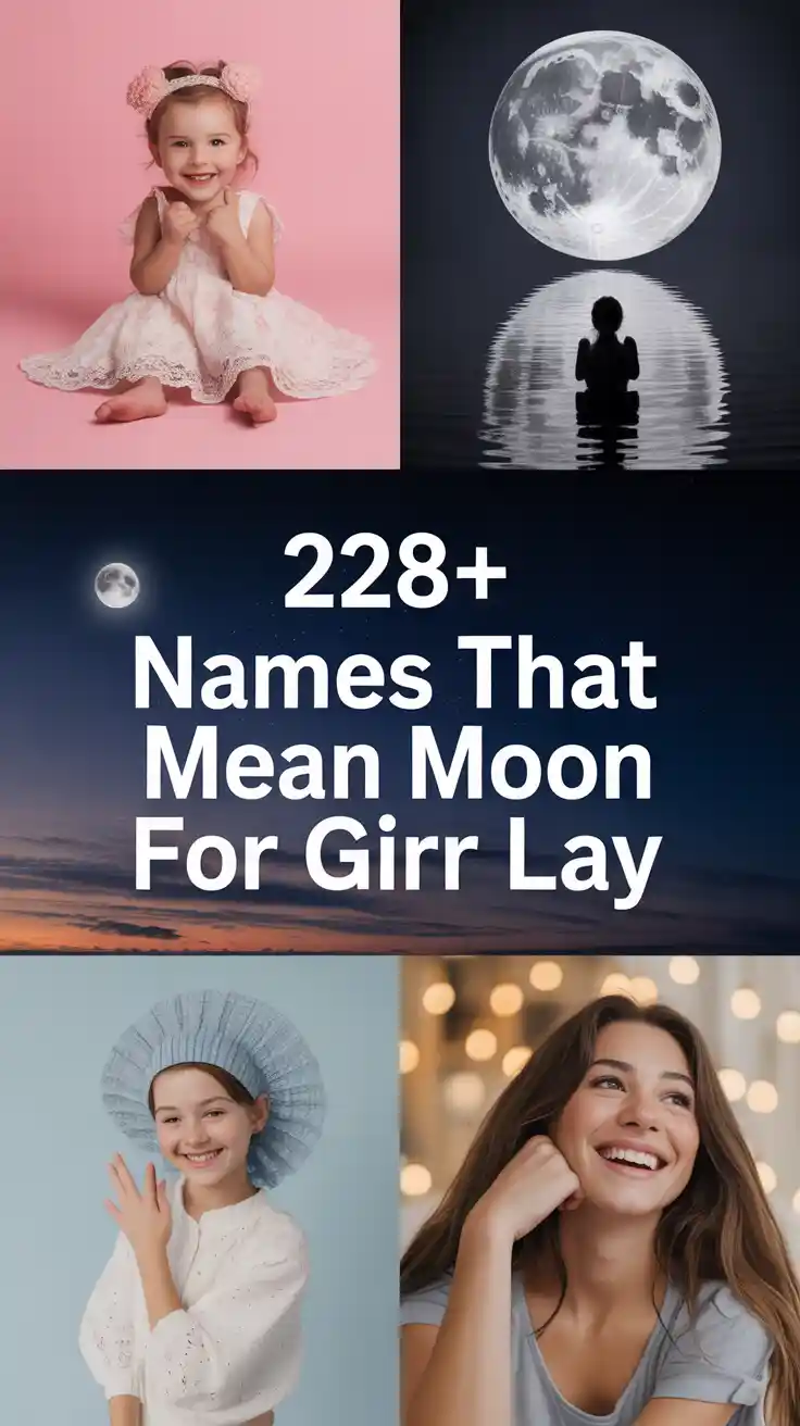 Names That Mean Moon for Girl