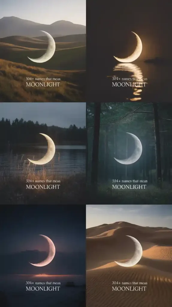 Names That Mean Moonlight