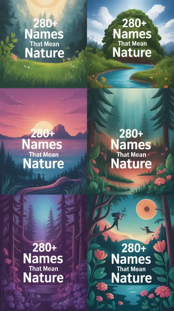 Names That Mean Nature