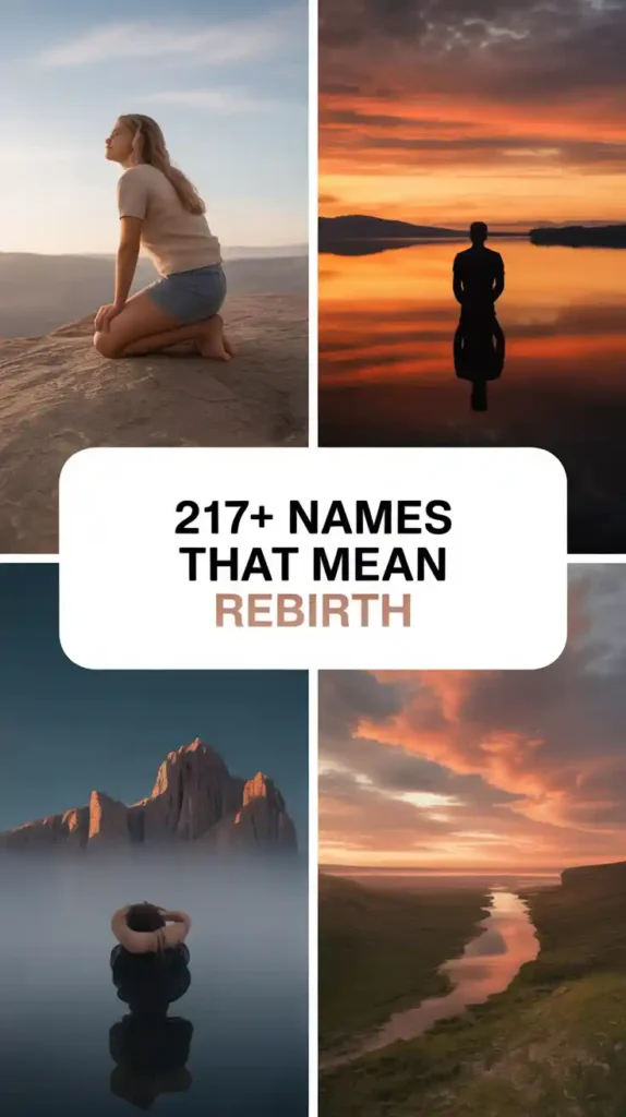Names That Mean Rebirth