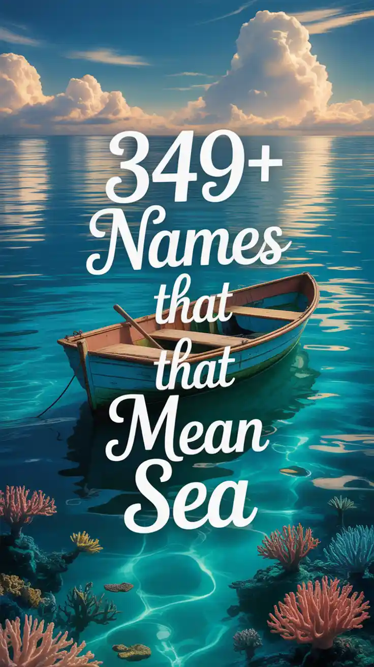 Names That Mean Sea
