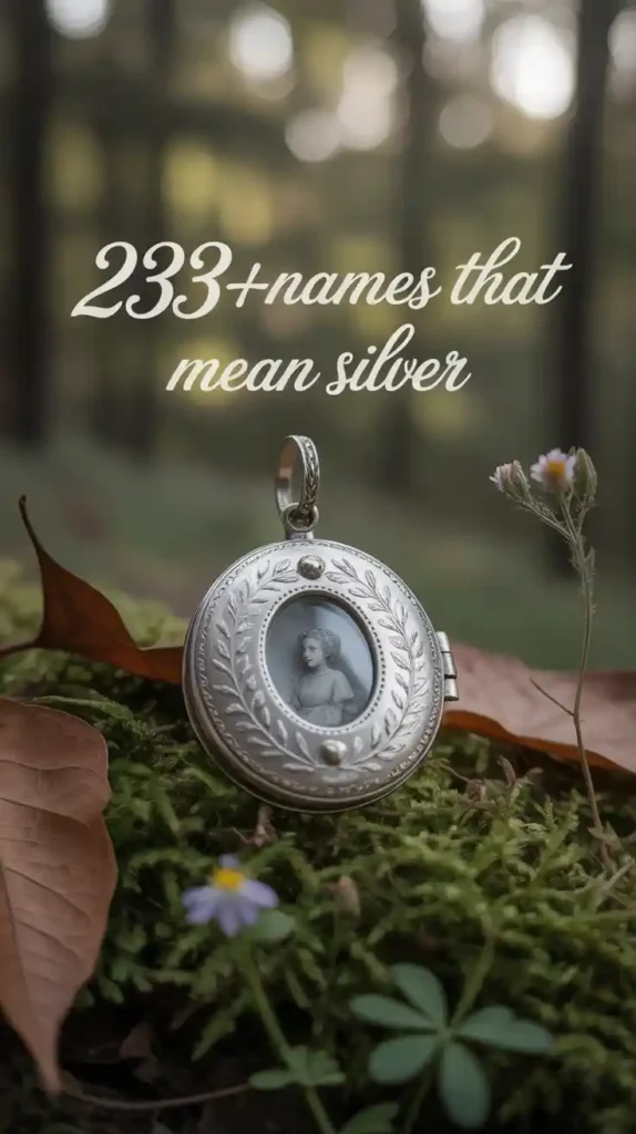 Names That Mean Silver