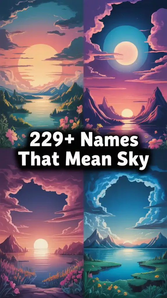Names That Mean Sky