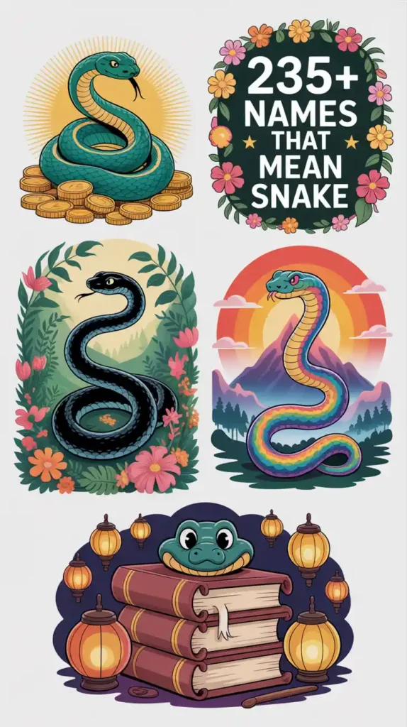 Names That Mean Snake
