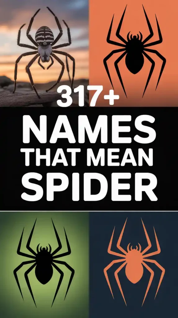 Names That Mean Spider