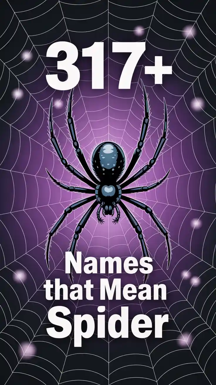 Names That Mean Spider