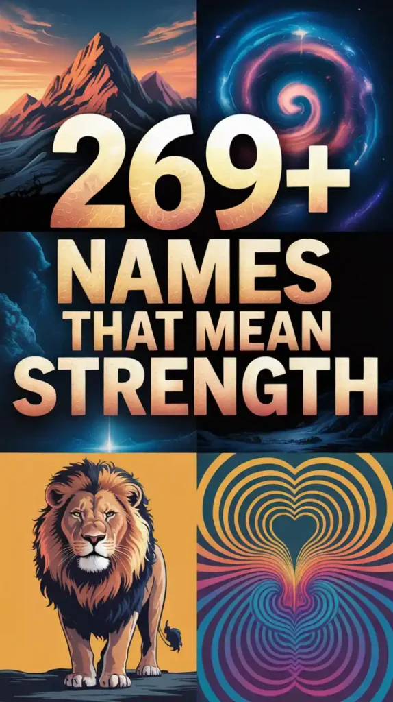 Names That Mean Strength