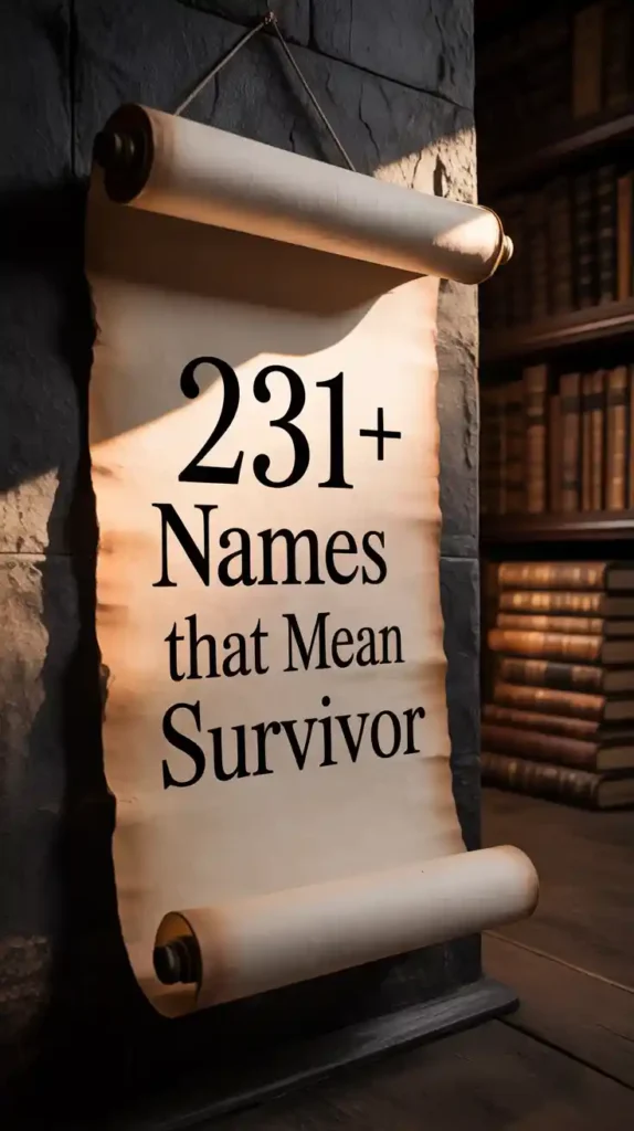 Names That Mean Survivor