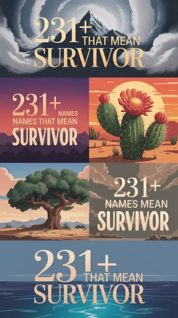 Names That Mean Survivor