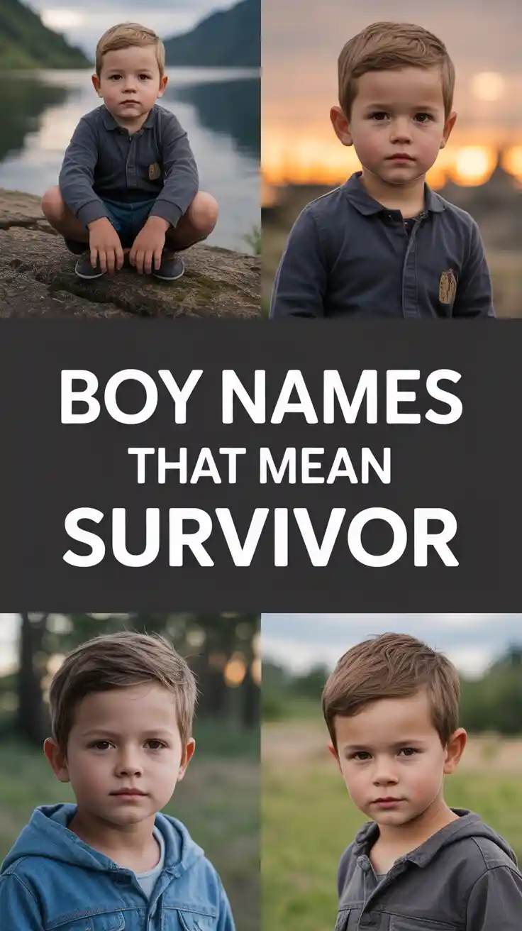 Boy Names That Mean Fighter or Survivor