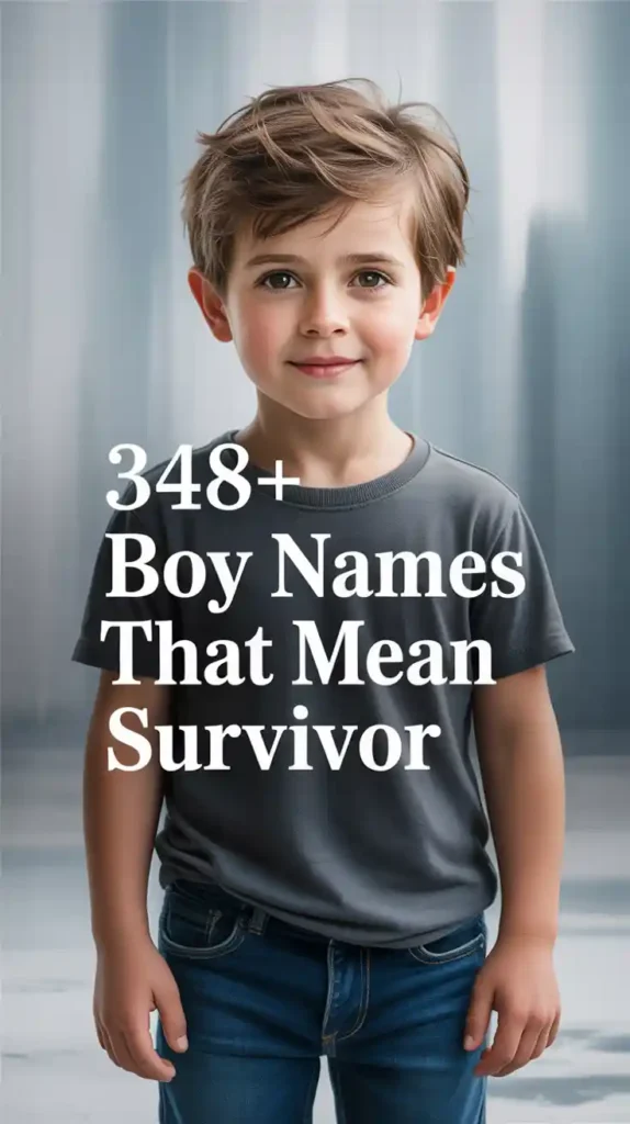 Boy Names That Mean Fighter or Survivor