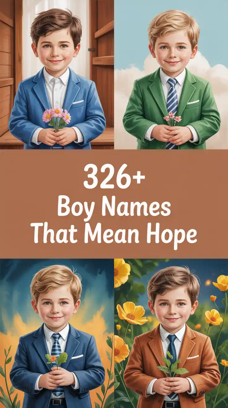 Boy Names That Mean Hope