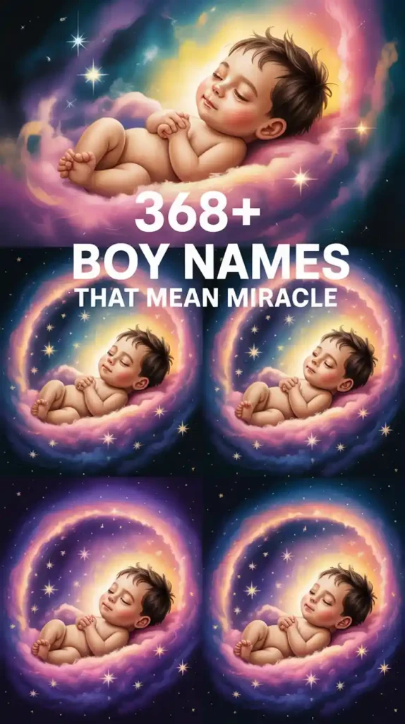 Boy Names That Mean Miracle